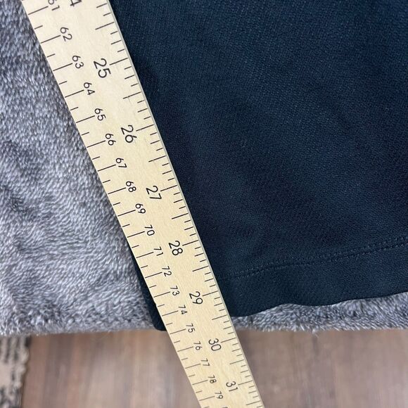 Maeve Anthropologie Ponte Knit Flare Split Ankle Pants Pull On Black Women's S - Picture 8 of 13